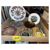 Advertising Ashtray, Cigar Boxes & Misc.