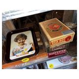 Norman Rockwell Tray, Cigar Boxes & Advertising...