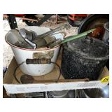 Enamel Canners & Dippers (Entire Shelf)