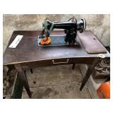 Montgomery Ward Electric Sewing Machine w/Cabinet