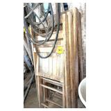(6) Wooden Folding Chairs