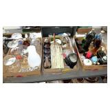 (3) Boxes PBR, Miller Lite Glasses & Misc.