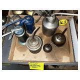 Assorted Oil Cans
