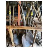 Large Assortment of Shovels
