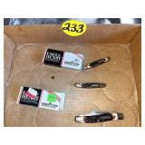 (3) Uncle Henry Jack Knives