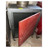 Metal Rolling Base Cabinet