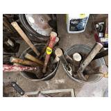 (2) Pails of Hammers