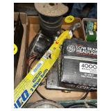 (2) Boxes Head Lights & Misc.