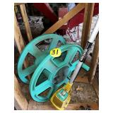 Electric Trimmer (Works) & Hose Reels