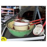 Enamelware (Entire Shelf)