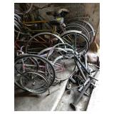 Assorted Bicycles & Air Pumps