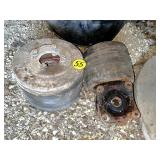 (2) Tractor Pulleys