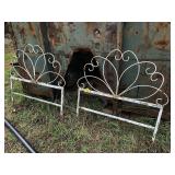 (2) Bed Frames (Decorative)