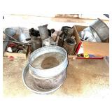 Funnels, filler Cans & Oil Pans