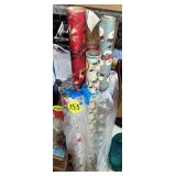 Wrapping Paper & Wooden Shelves Wrapping Paper & Wooden Shelves