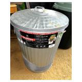 Galvanized Trash Can w/Lid Galvanized Trash Can w/Lid