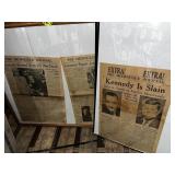 Frames Newspaper (Kennedy Assassination) Frames Newspaper (Kennedy Assassination)