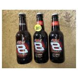 (3) Earnhardt Jr. Bottles (3) Earnhardt Jr. Bottles