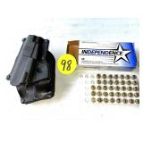 38 Rounds 380 Auto & Holster 38 Rounds 380 Auto & Holster