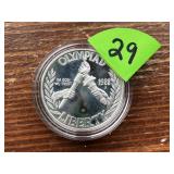 1988S Olympic Commemorative Silver Dollar 1988S Olympic Commemorative Silver Dollar