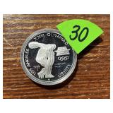 1988 Olympic Commemorative Silver Dollar 1988 Olympic Commemorative Silver Dollar