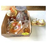 Lefton Cream & Sugar & Misc. Glassware Lefton Cream & Sugar & Misc. Glassware