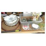 (2) Boxes Glassware (2) Boxes Glassware