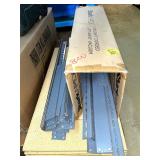(2) Metal Shelving Units (Not Assembled) (2) Metal Shelving Units (Not Assembled)