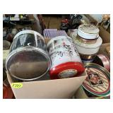 (2) Boxes Tins (2) Boxes Tins