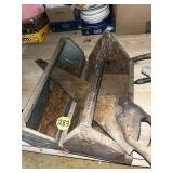 (2) Tool Carriers & Saw (2) Tool Carriers & Saw