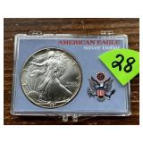 1991 Silver Eagle Dollar 1991 Silver Eagle Dollar