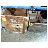 (3) Wooden Boxes (3) Wooden Boxes