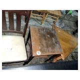 Chair, Table & Triangle End Table Chair, Table & Triangle End Table