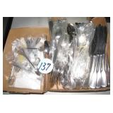 (2) Boxes Flatware