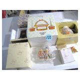 Cherished Teddies, Tea Pot & Basket