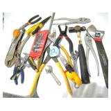 Adjustable Wrenches, Vise Grips & Hammer