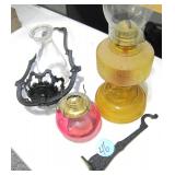 (2) Kerosene Lamps