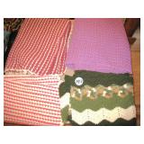 (6) Blankets - Throws