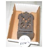 Cast Iron Match Holder