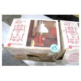 (2) Jeannette Oil Lamps (New in Box)