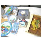 Quartz Clock, Thomas & Friends Lunch Set &...