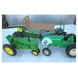 John Deere 70 Toy Tractor-Wagon & Others