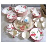 Apple China Set w/New Tote