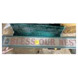 Bless our Nest Sign