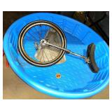 Blue Swimming Pool & Unicycle (AS IS)