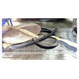 Metal Art & Wicker Basket Cover