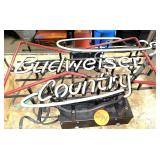 Budweiser Country Neon Light (Working)