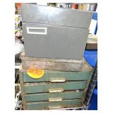 Metal Organizers w/Contents