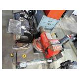 Mobile Tool Bench Grinder, Vise & Belt Sander...