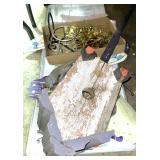 Bird House & Metal Art